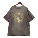 【中古】セントマイケル 22ss SS TEE NBA Tシャツ 半袖 カットソー キューピッド プリント SM-S22-0000-012 ヴィンテージ加工 メ...