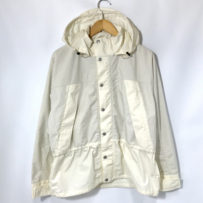 【中古】 THE NORTH FACE PURPLE LABEL マウンテンパーカー 美品 NP2419L フーディー ジャケット アウトドア カジュアル メンズ Sサイズ ホワイト ザノースフェイスパープルレーベル アウター A13272◆