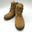 【中古】 Timberland ワークブーツ レースアップ レザー 10W A1P5S A1698 カジュアル メンズ サイズ280 28cm ブラウン ティンバーランド 靴 B13515◆(4)