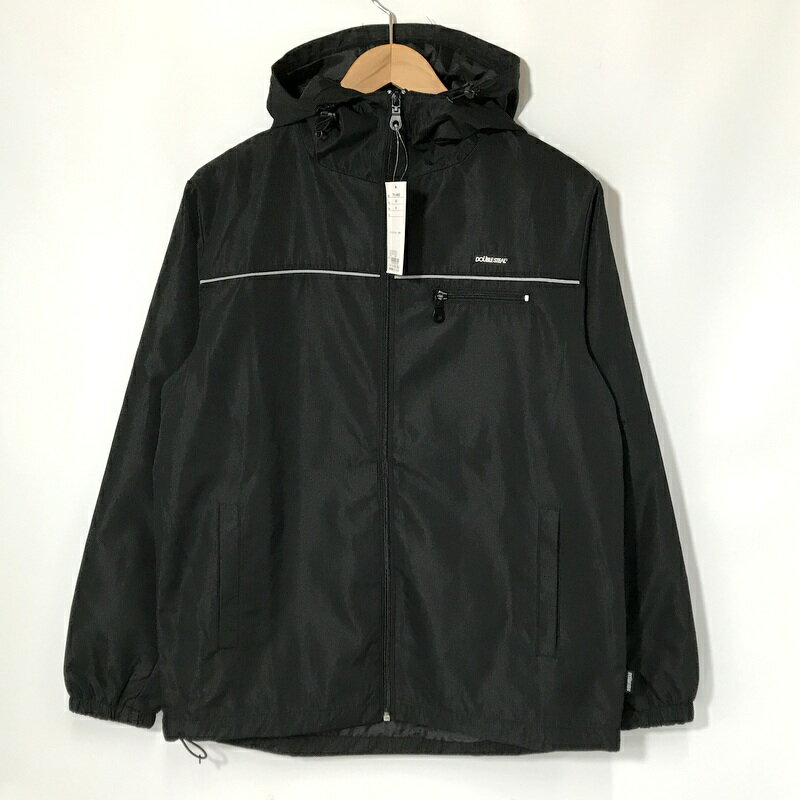 乐天商城 - 【中古】 DOUBLE STEAL REFLECTOR PARKA JACKET 美品 774-69003 ナイロンジャケット マウンテンパーカー カジュアル メンズ Mサイズ ブラック ダブルスティール アウター A13432◆