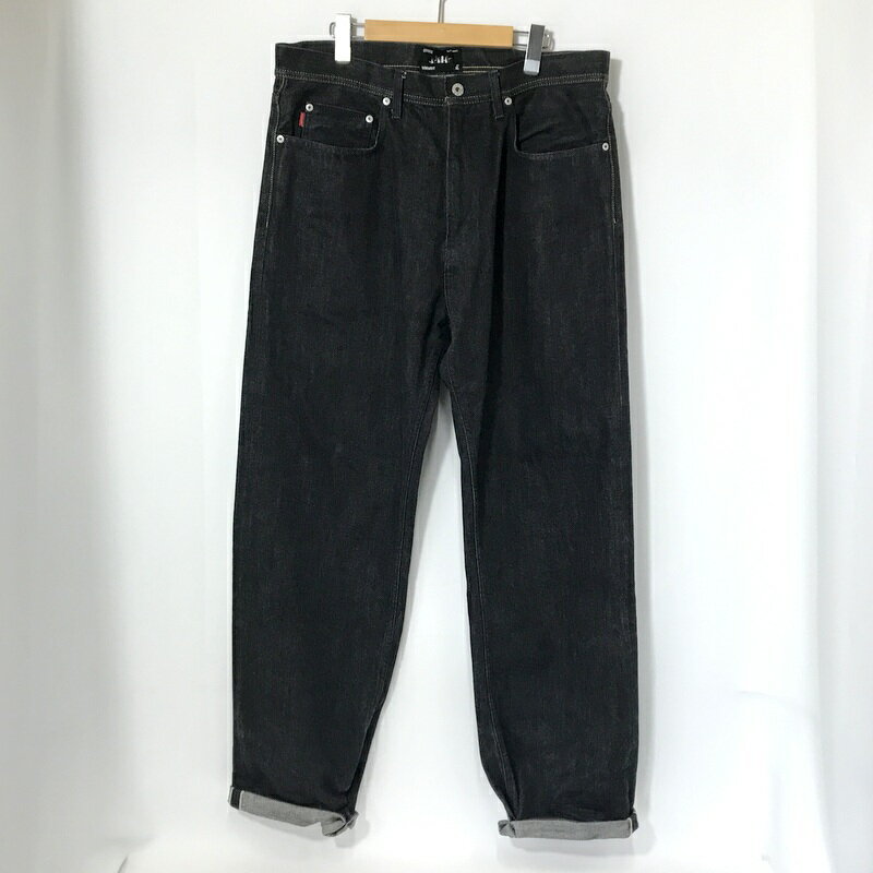 【中古】 WHIMSY デニムパンツ ジーンズ Gパン DENIM パンツ 無地 シンプル カジュアル 古着 メンズ XLサイズ インディゴ ウィムジー ボトムス A13468◆(4.0)