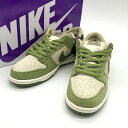 【中古】 NIKE SB DUNK LOW PRO スニーカー 新品同様 HF8022-300 堀米雄斗 ローカット シューズ カジュアル スケボー メンズ 26.5cm カーキ ナイキ 靴 B13651◆