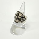 【中古】Dear Blossom シルバーリング 指輪 ネイティブアクセサリー インディアンジュエリー 星 スター SV925 Ag925 シルバー925 アメカジ メンズ 16号 シルバー ディアブロッサム 服飾 DF14343■(4)