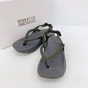 【中古】nonnative UNDERCOVER アンダーカバー rig setta リグ セッタ サンダル シューズ トング スポーツサンダル 箱付き メンズ 27cm グレー ノンネイティブ 靴 DF15217■(4)