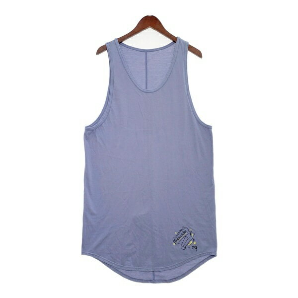 【中古】cvtvlist CTLS タンクトップ カットソー ノースリーブ プリント ロング丈 コットン ポリエステル 2101010312 カジュアル メンズ...