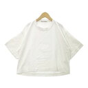 【中古】ACNE STUDIOS アクネストゥディオズ Cylea Emboss Tee エンボス ロゴ Tシャツ カットソー レディース Sサイズ ホワイト ...