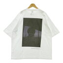 【中古】Ryuichi Sakamoto 坂本龍一 12 T-shirts 新品同様 Tシャツ 6/12 6月 メンズ Lサイズ ホワイト トップス DM16119■