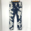 【中古】 DSQUARED2 ディースクエアード デニムパンツ S74LB0510 ジーンズ Gパン サイズ48 Lサイズ相当 インディゴ ボトムス A13973◆