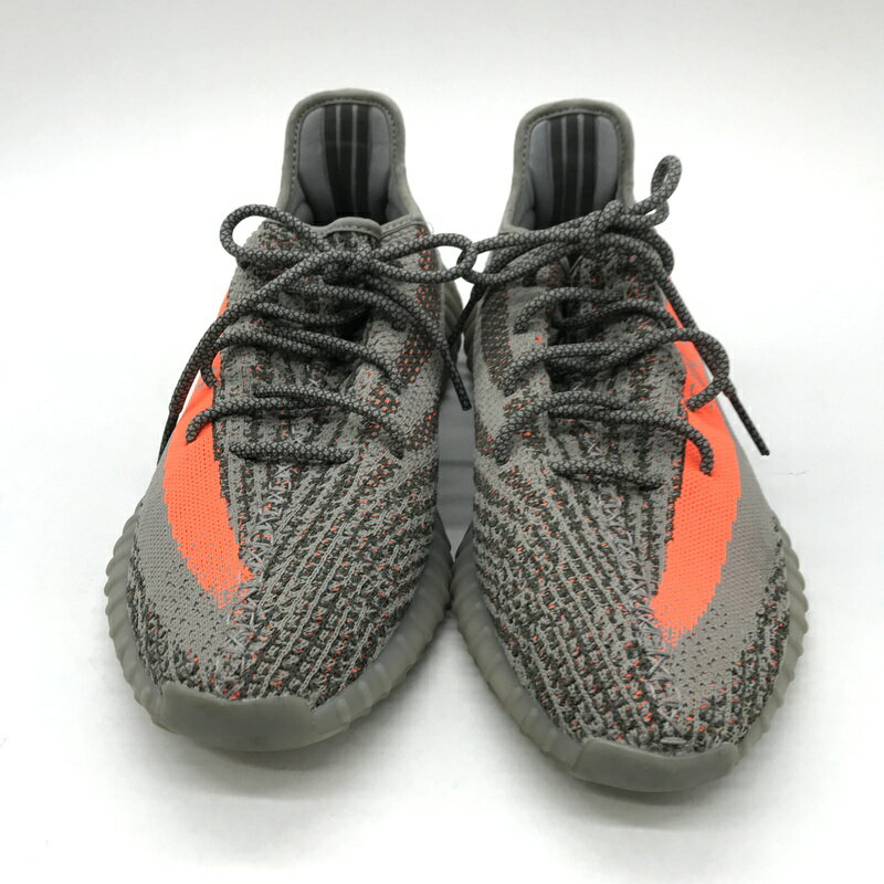 【中古】 adidas アディダス スニーカー YEEZY350 イージーブースト GW1229 29.5cm グレー 靴 B14170◆