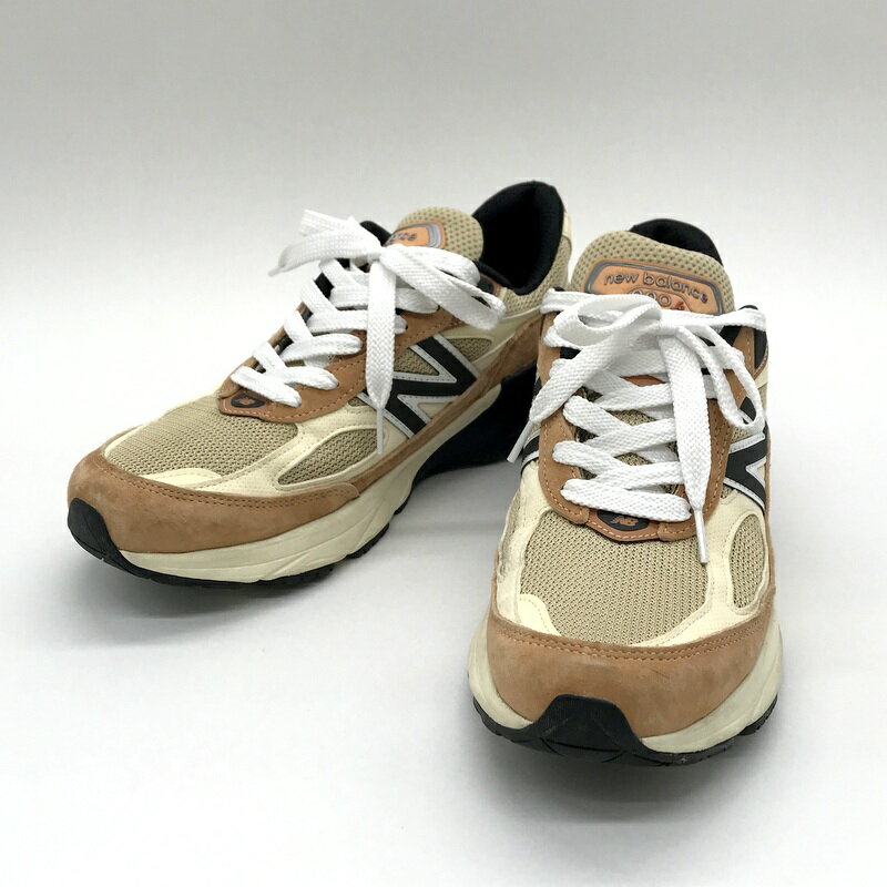 【中古】 New Balance ニューバランス スニーカー U990TO6 メンズ 27.5cm ブラウン 靴 B14224◆