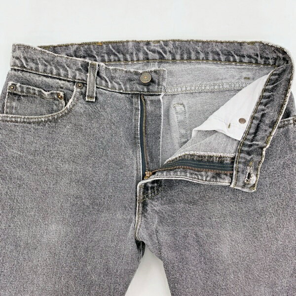 【中古】LEVI'S リーバイス 506 ジーンズ デニムパンツ Gパン ジーパン ボトムス 506-4861 90s メンズ W33 M相当 ブラック ズボン DM16717■