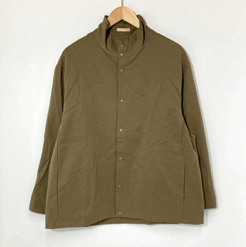 LAMOND ラモンド スタンドスナップジャケット LM-S-076-CT 古着 メンズ サイズ3 Mサイズ相当 オリーブ アウター A14750◆