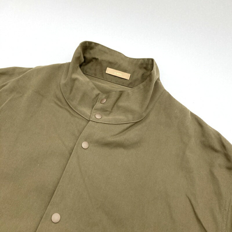 LAMOND ラモンド スタンドスナップジャケット LM-S-076-CT 古着 メンズ サイズ3 Mサイズ相当 オリーブ アウター A14750◆