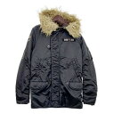 【中古】HYSTERIC GLAMOUR ヒステリックグラマー プリマロフト N-3B フライトジャケット ブルゾン コート 4AC-0242 メンズ Mサイズ...