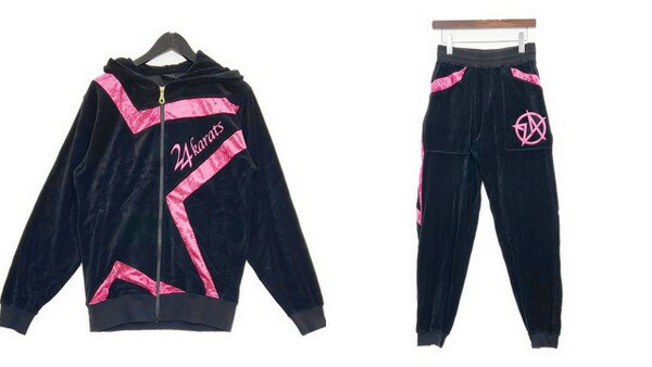 楽天市場】24karats セットアップ ベロアの通販