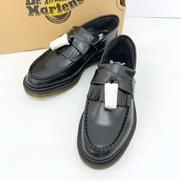 【中古】Dr.Martens ドクターマーチン タッセルローファー シューズ ADRIAN エイドリアン 14573001 レ..