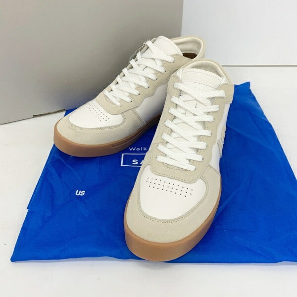 Sangacio サンガッチョ　にゅーず　 ウールベージュ スニーカー 24.0 Sangacio サンガッチョ にゅパッチ スウェード レザー ミッド