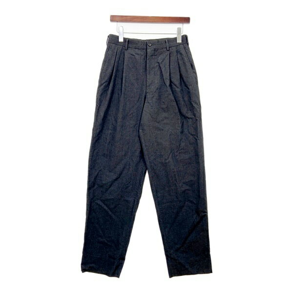 乐天商城 - 【中古】COMME des GARCONS HOMME コムデギャルソンオム 90s タック入り スラックス パンツ ボトムス HP-17037S メンズ Sサイズ グレー ズボン DM17297■