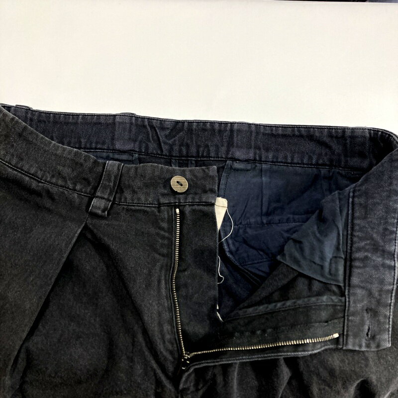 【中古】 Toogood トゥーグッド パンツ THE DRIVER TROUSER ドライバートラウザー メンズ サイズ4 Mサイズ相当 ブラック ボトムス A15306◆