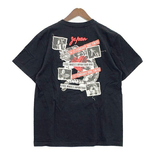 Rakuten - 【中古】glamb グラム The Rolling Stones ザ ローリング ストーンズ 1st Japan Tour T Tシャツ メンズ Mサイズ ブラック トップス DM1923■