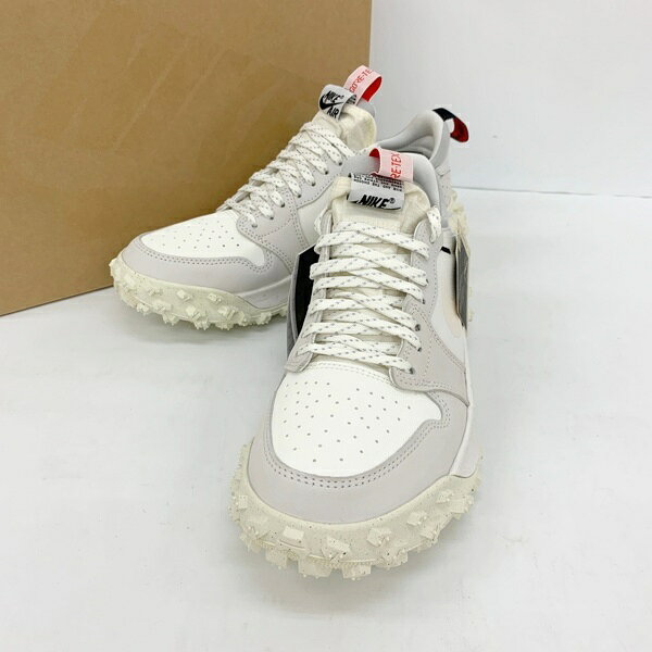 乐天商城 - 【中古】NIKE ナイキ AIR JORDAN 1 ELEMENT LOW A/T GORE-TEX スニーカー シューズ FV4227-003 メンズ 27cm ホワイト 靴 DF19267■