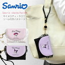 マイメロディ マイメロ クロミ グッズ パスケース レディース 定期入れ おしゃれ リール リール付き/ サンリオ キャラクターズ 三つ折り /カードケース ス...