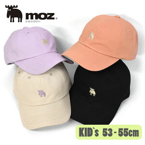 MOZ モズ キャップ キッズ 女の子 男の子 帽子 ブランド/ ツイルキャップ /子供 子ども ローキャップ CAP ベースボールキャップ カジュアル かっこいい かわいい 可愛い おしゃれ アウトドア フェス 登山 キャンプ 無地 シンプル コットン 綿 ロゴ 刺繍 パステルカラー/