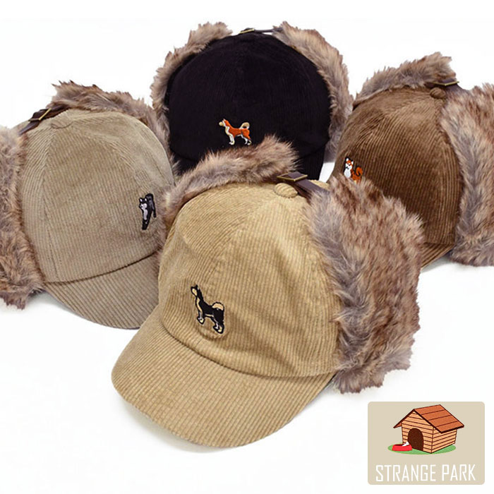コーデュロイ 柴犬 サイドアップ キャップ 柴犬グッズ 犬 いぬ イヌ グッズ 刺繍 メンズ レディース パ..