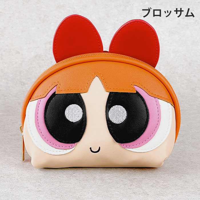 パワーパフガールズ ポーチ グッズ パワパフ FLAPPER フラッパー シェル型 レディース ミニポーチ ラウンドポーチ コスメポーチ 化粧 使いやすい 便利 旅行 化粧ポーチ 化粧入れ 小物入れ リップポーチ 可愛い かわいい おしゃれ 軽い 軽量 小さめ 雑貨 キャラクター auc-superfrog-10014225 SUPERFROG(スーパーフロッグ) サンプル画像3