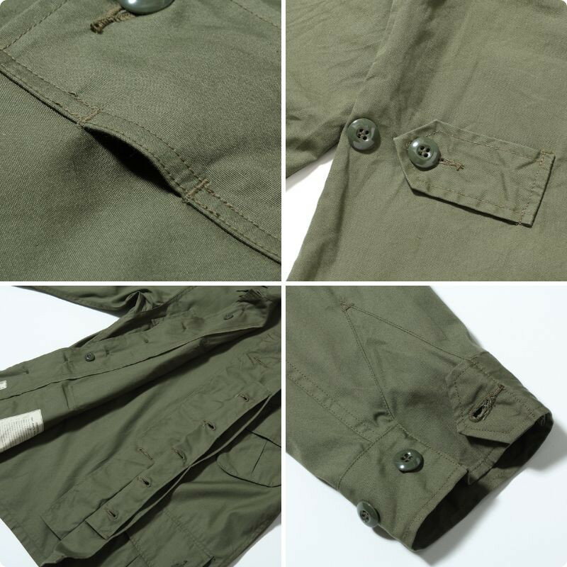 BUZZ RICKSON'S バズリクソンズ COMBAT TROPICAL メンズ コート ミリタリージャケット BR（3枚目）