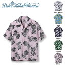 【ポイント10倍!27日12時迄】DUKE KAHANAMOKU 定番 半袖 ハワイアン アロハシャツ SPECIAL EDITION “DUKE'S PINEAPPLE” (SHORT SLEEVE) DK36201