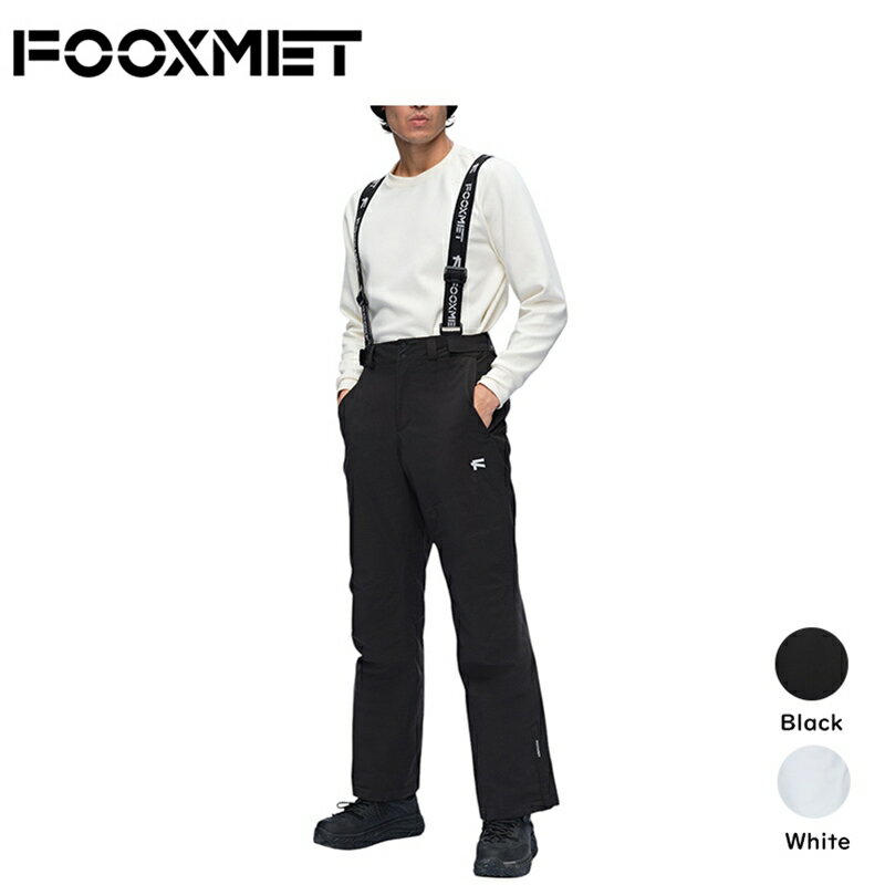 【20%OFF！】FOOXMET / フォックスメット 知能温度調整システム搭載 ヒーター スキー ソフトシェル パンツ [FM122D38034]