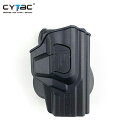 CYTAC ホルスター CY-XD40G3 Black 適用モデル：Springfield XD9 & XD40 Compact ｜ サバイバルゲーム 装備 サバゲー ハンドガン 装備