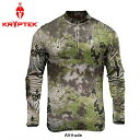 Kryptek クリプテック 正規品 TORA 1/4 ZIP 長袖 Tシャツ アルティチュード Altitude Camo