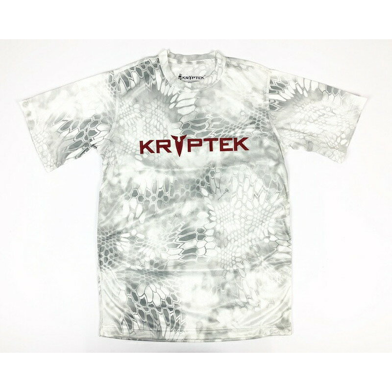 【5/24 9時まで ポイント20倍 】Kryptek クリプテック 正規品 HYPERION SS CREW ロゴ付 半袖 Tシャツ 19HYPSSLY3 イエティ YETI Sサイズ ｜ サバイバルゲーム 服装 服装 ミリタリー 服 迷彩服 …