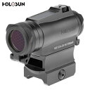 【80時間限定！31日24時迄ポイント2倍！】HOLOSUN HE515CM-GR Micro グリーン サークルドットサイト ソーラーモデル ｜ サバゲー ダットサイト 送料無料