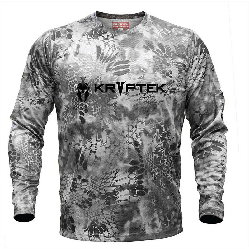 Kryptek クリプテック 正規品 HYPERION LS CREW ロゴ付 長袖 Tシャツ 19 ...