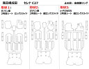 【P14倍 24日20時～】日産　セレナ　C27　ガソリン　e-POWER　フロアマット + ステップマット + ラゲッジマット(トランクマット)【高品質で最安値に挑戦】【在庫品は当日発送可】 2