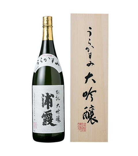 木箱入りの日本酒ギフト 浦霞 別誂 べつあつらえ 大吟醸 木箱入 1800ml （2024年3月製造）[宮城県]【宮城WEB物産展】 お酒 日本酒