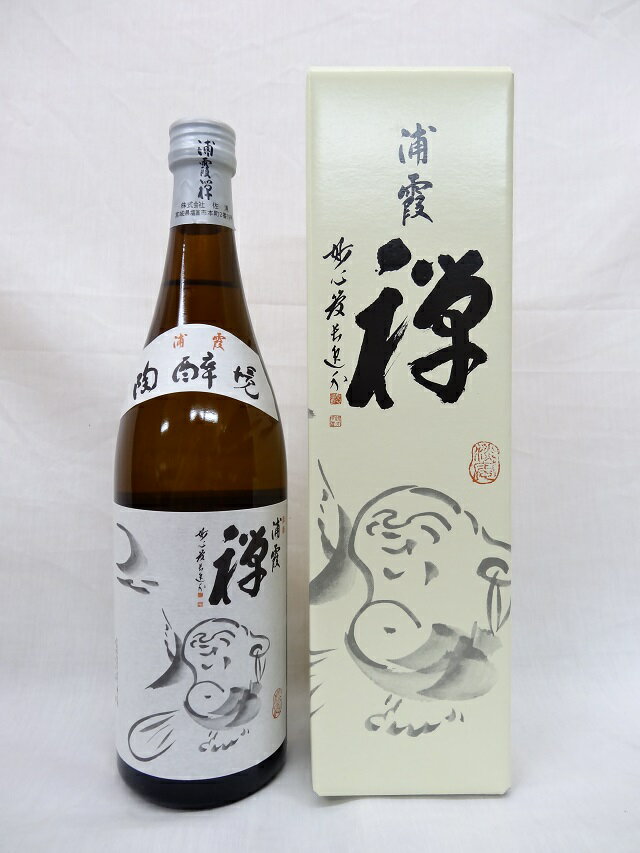 数量限定 復刻ラベル 浦霞 禅 ぜん 純米吟醸 720ml 箱入 [宮城県] お酒 日本酒