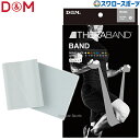 野球 D&M THERABAND セラバンド ブリスターパック 2m 強度レベル+4 シルバー エクササイズ チューブ TBB6 野球用品 スワロースポーツ