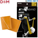 \24日・25日全品ポイント5倍/ 野球 D&M THERABAND セラバンド ブリスターパック 2m 強度レベル+5 ゴールド エクササイズ チューブ TBB7 野球用品 スワロースポーツ