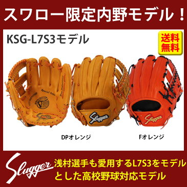 【あす楽対応】 送料無料 久保田スラッガー 硬式 オーダー スワロー 限定 グローブ グラブ 内野手用 浅村使用モデル KSG-L7S3-SW14 激安 内野 入学祝い 硬式用 春季大会 春の選抜 新入学 野球部 新入部員 野球用品 スワロースポーツ