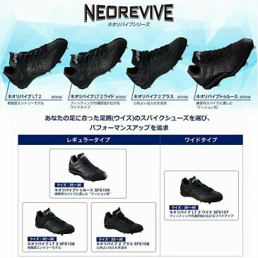 【あす楽対応】 【6/20 最大8%引クーポン】 アシックス ベースボール ASICS 樹脂底 金具 野球スパイク NEOREVIVE 2 PLUS ネオリバイブ 2 プラス SFS108 asics 靴 シューズ 野球スパイク 野球部 野球用品 スワロースポーツ