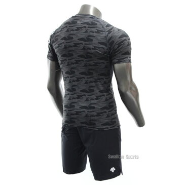 【あす楽対応】 デサント 野球 ウエア Tシャツ MOTION FREE FIT シャツ 半袖 ハーフパンツ 上下セット DMMQJA57-DMMQJD83 descent ウェア ウエア スポカジ スポーツカジュアル 春夏 野球用品 スワロースポーツ