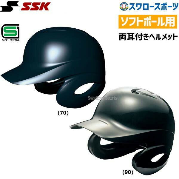 ミズノ (1DJHL111) 野球 少年硬式用 ヘルメット 両耳 打者用 (M)