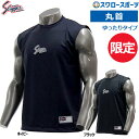 \4時間限定!9日(金)全品P10倍/ 野球 久保田スラッガー 限定 野球 アンダーシャツ 丸首 ノースリーブ ウェア ウエアGS22NM 野球用品 スワロース...