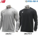 \4時間限定!22日(日)全品P10倍/ 野球 ニューバランス 大谷 ウェア ウエア チームスウェット クルー JMTF2380 new balance(4)