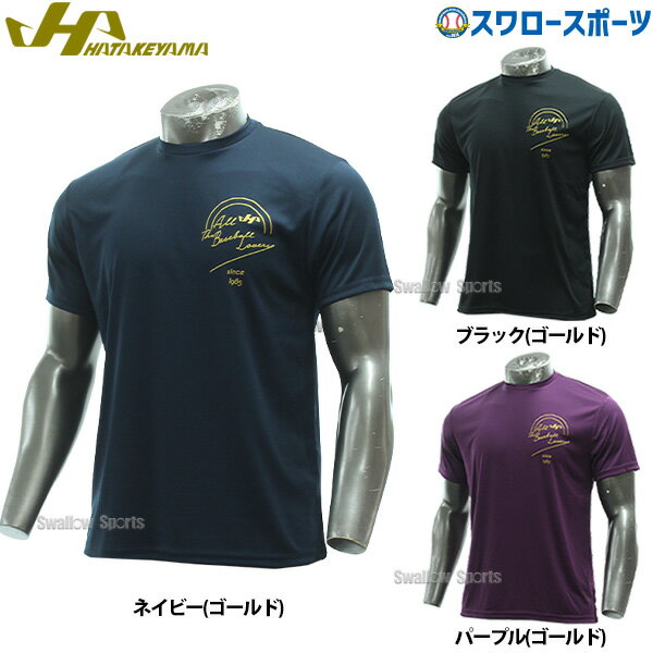 ＼10日(月)全品ポイント10倍／ 野球 ハタケヤマ 限定 ウェア ウエア ライトTシャツ 半袖 Tシャツ HF-SLT24 HATAKEYAMA