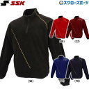 野球 フリース 防寒 防寒着 SSK エスエスケイ フリース ジャケット ハーフZIP 長袖 裏タフタ ウェア アウター ウエア 野球ウェア アウター トレーニ...